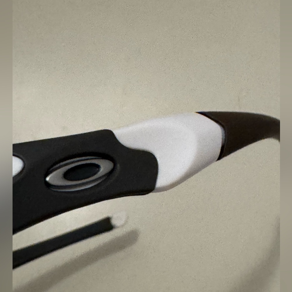 Women's Oakley White Wraparound Sunglasses - Picture 8 of 9